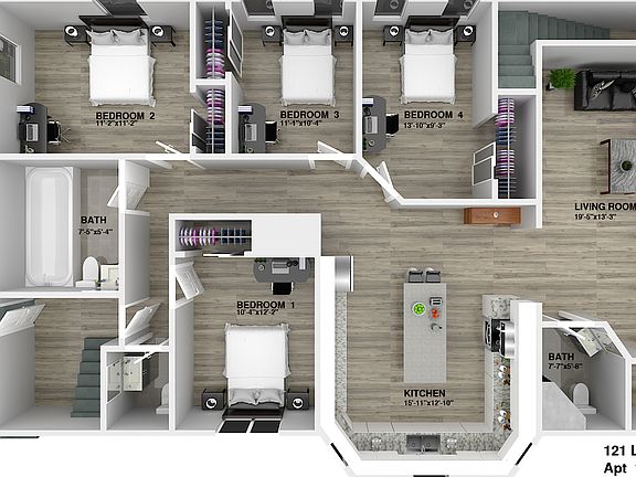 4th image of 121 Lexington Ave