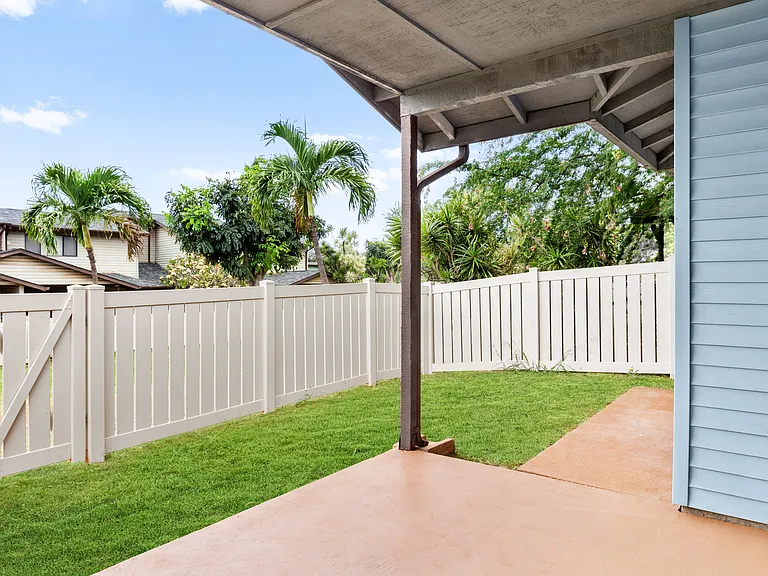 back yard