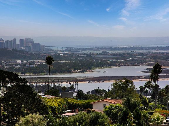 Amazing views of the bay, city, Coronado bridge, Mexico and ocean.
