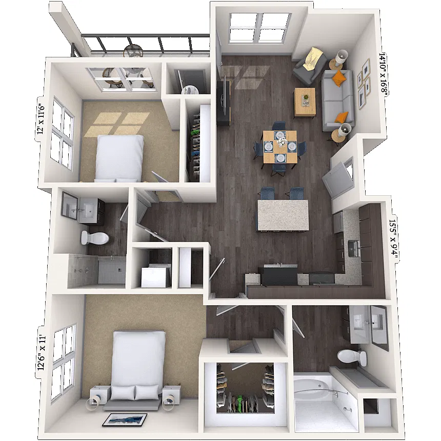 Floor plan Aspen