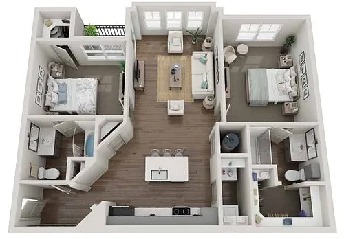 Floor plan Beach