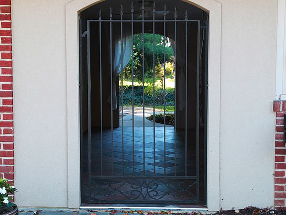 entrance to breezeway