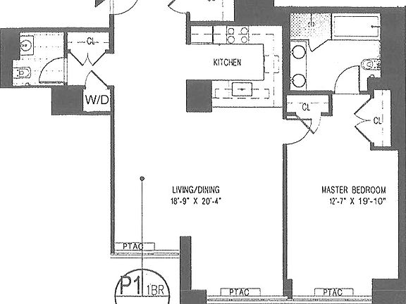 2nd image of 322 W 57th St APT 47P