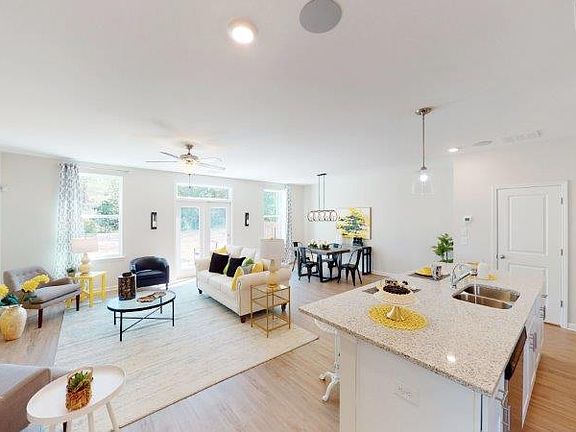 Corban - New Construction. Representation of New Townhome.