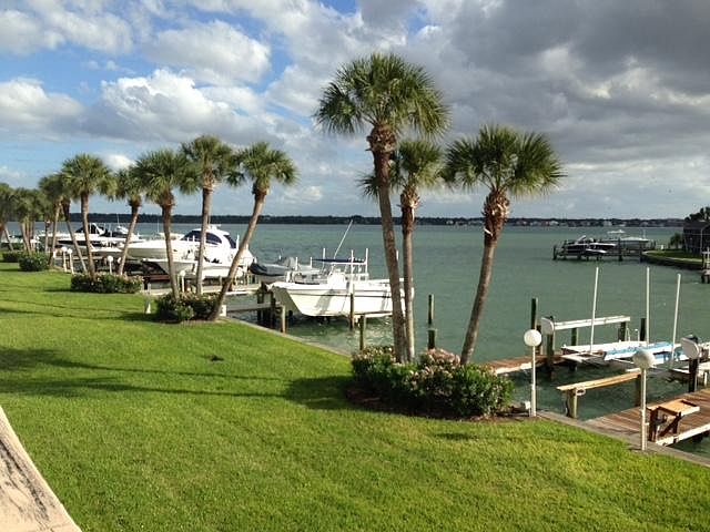 View from second and third floor balcony