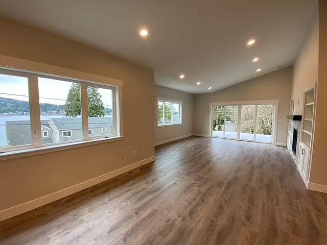 View of dining area living room from Kitchen