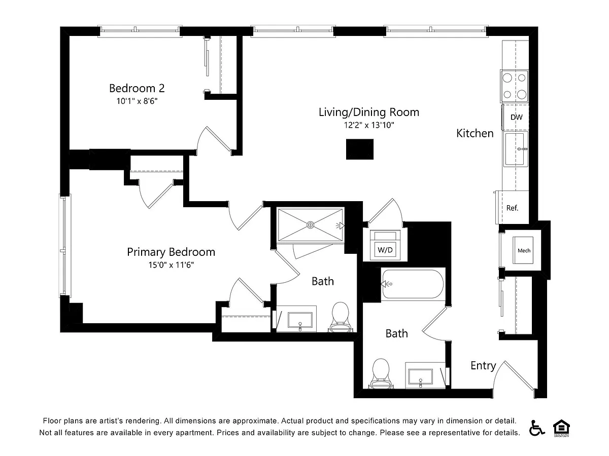 Floor plan Canyon B9