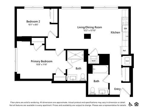 Floor plan Canyon B9