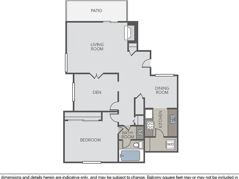 Plan 1F + Den