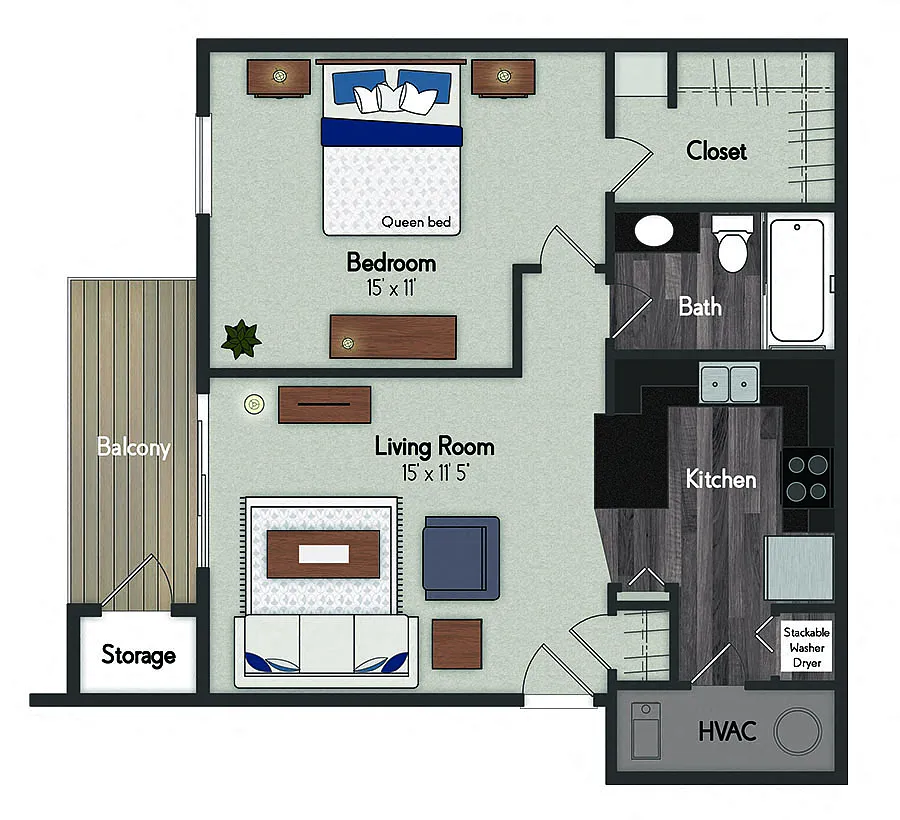 Floor plan Rainier