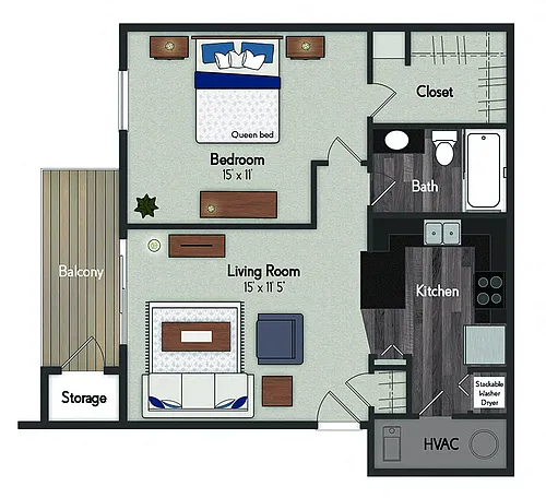 Floor plan Rainier