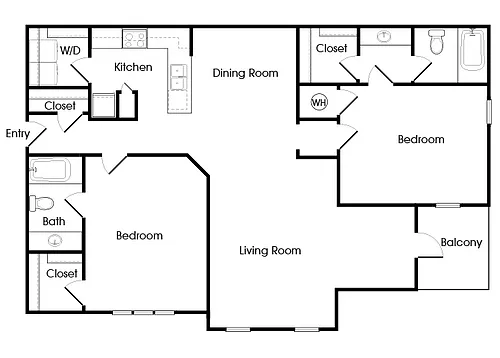 Floor plan B3