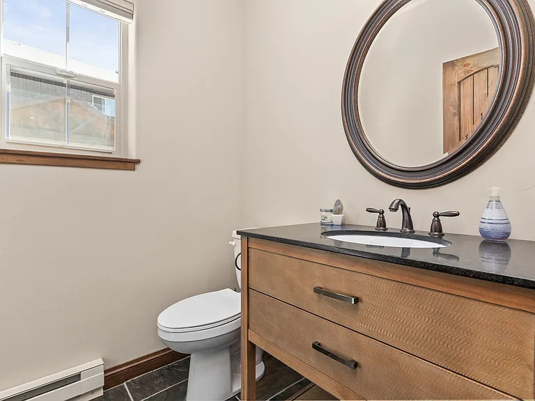 Half bathroom on Main Level