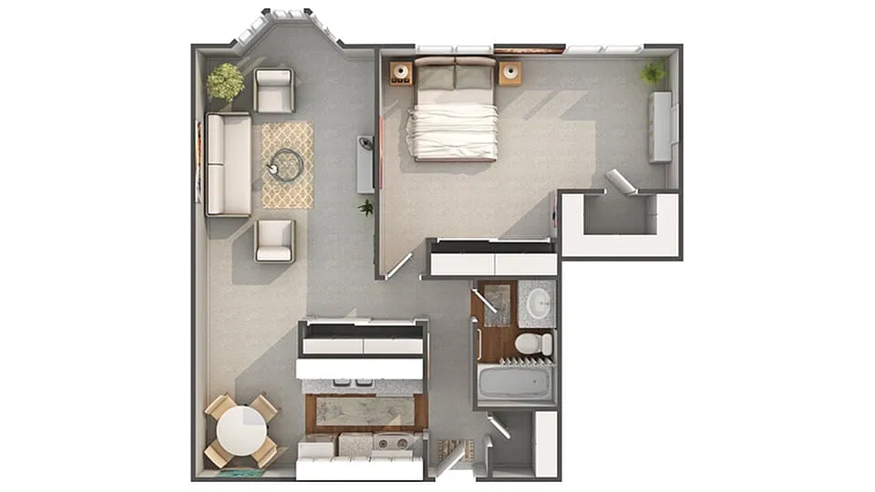 Floor plan The Cedar