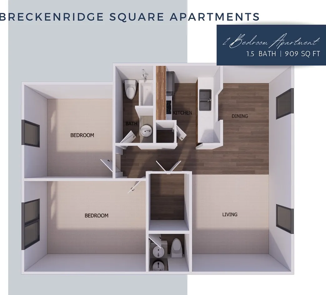 Breckenridge Square Apartments — Photo 1