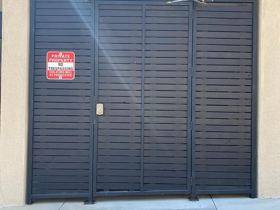 Security Entrance Gate