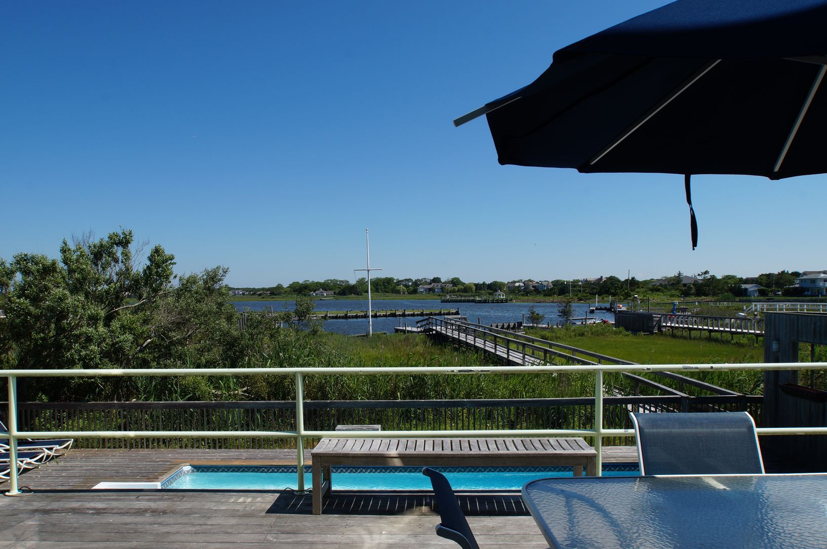  View from Deck to Bay