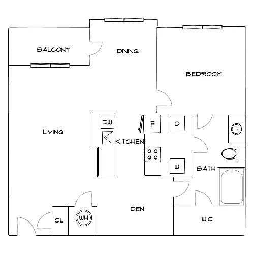 Floor plan Design 1I