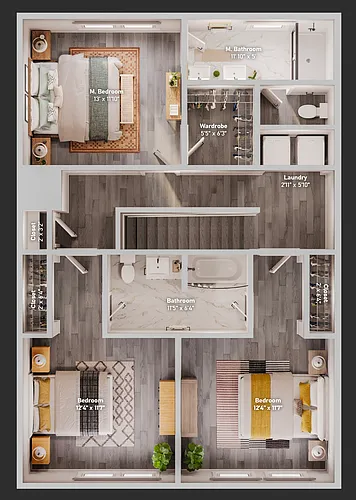 Floor plan The Hampton