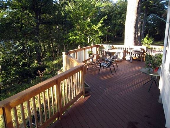 Large oversized deck