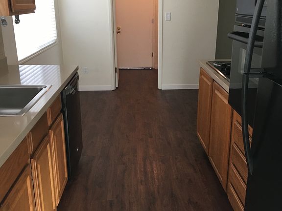 breakfast nook with laundry behind