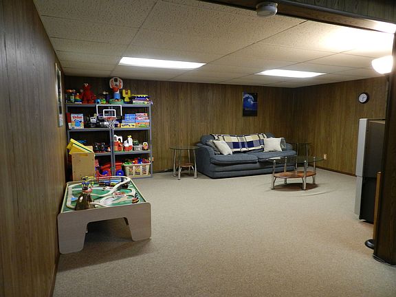 Basement rec area