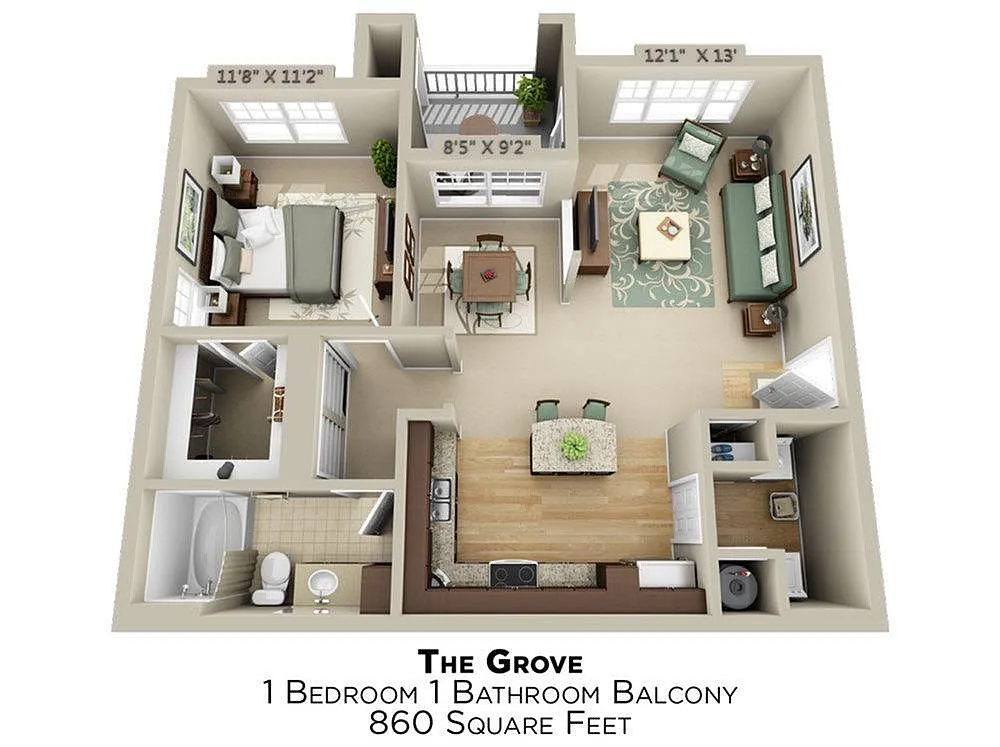 Floor plan Grove