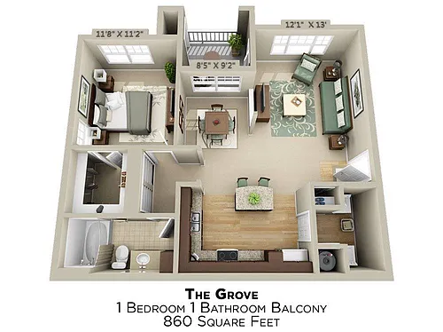 Floor plan Grove