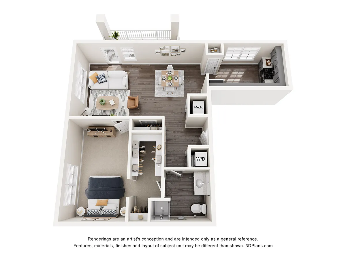 Floor plan The Carmichael
