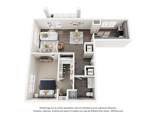 Floor plan The Carmichael
