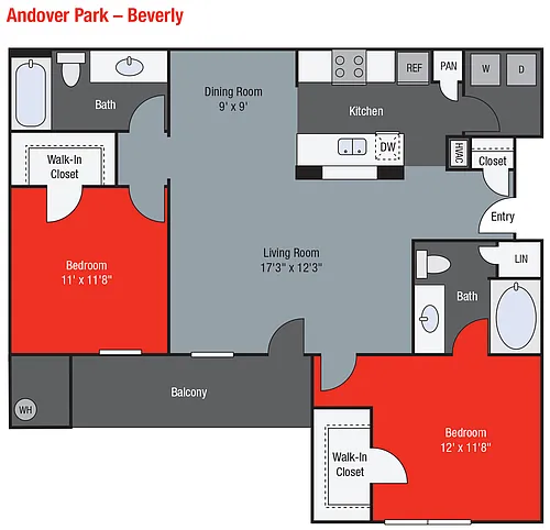 Floor plan B1