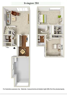 Floor plan Irvington