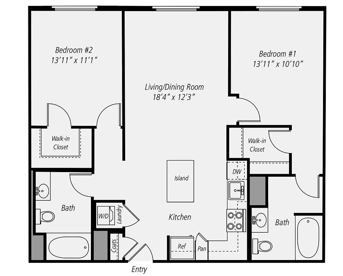 Floor plan B4-B01