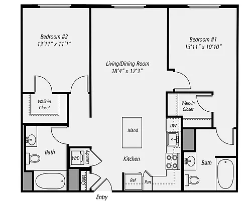 Floor plan B4-B01
