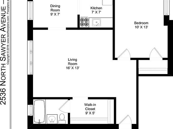 3rd image of 2536 N Sawyer Ave #927
