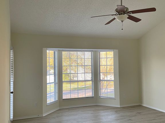 Large master bedroom with updated flooring