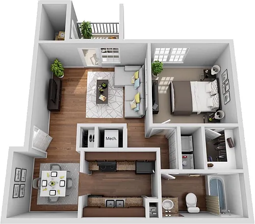 Floor plan The Azalea