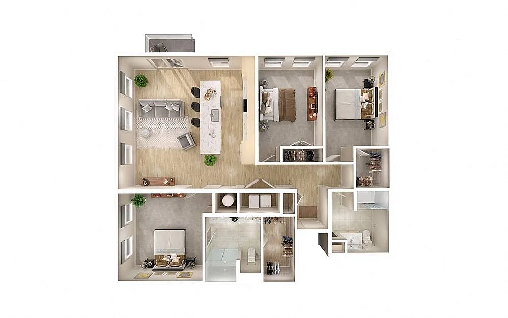 Floor plan C1