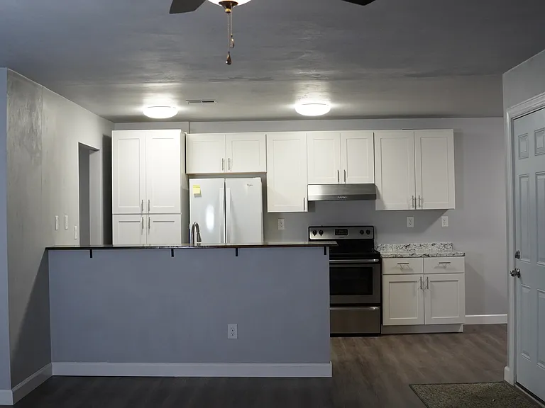 Kitchen [Brand New Wood Panel Shaker Cabinets], Electric Oven & Range