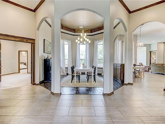 Beautiful Tile Floors and Mill Work throughout the home