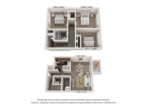 Floor plan The Churchill