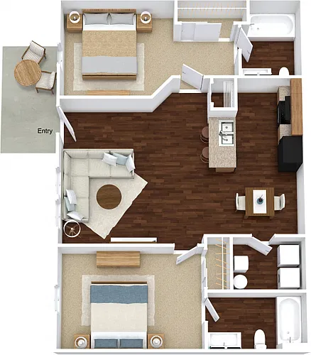 Floor plan 2-Mastersuite