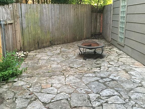 Private, Spacious Back Patio off of Master Bedroom