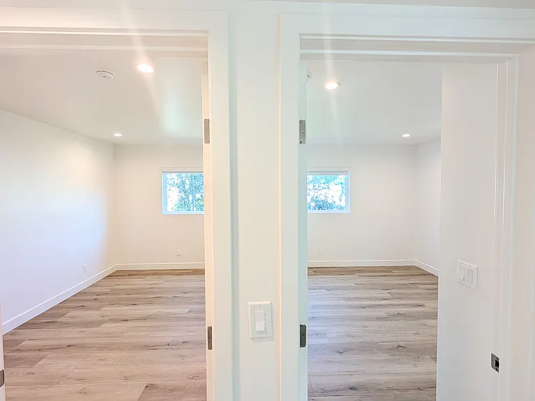 Hallway & Two Bedrooms