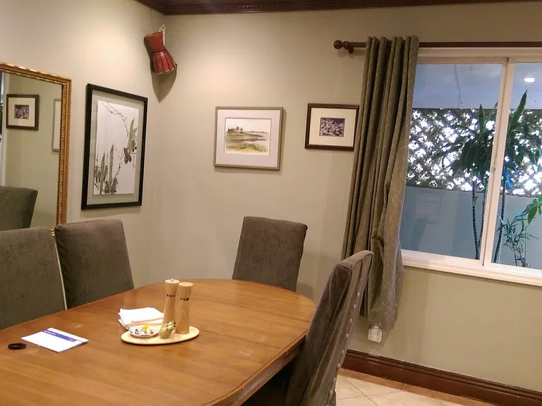 Breakfast area