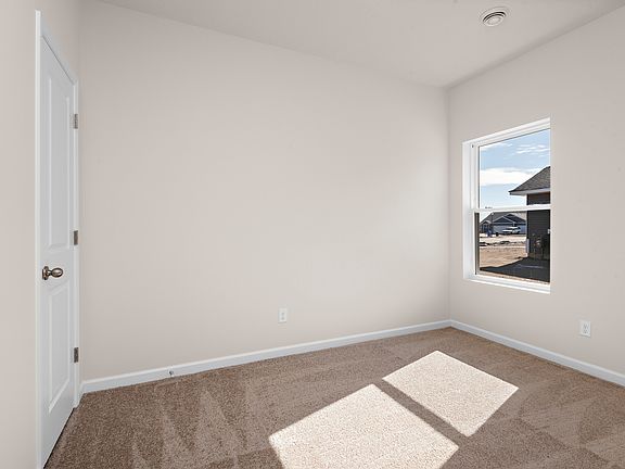 The bedrooms have carpet.