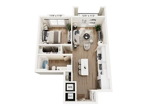 Floor plan A1