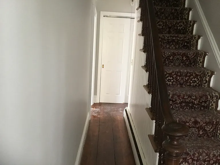 Front hall and stairs
