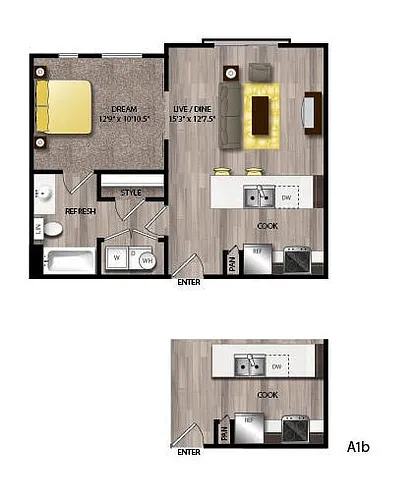 Floor plan A1
