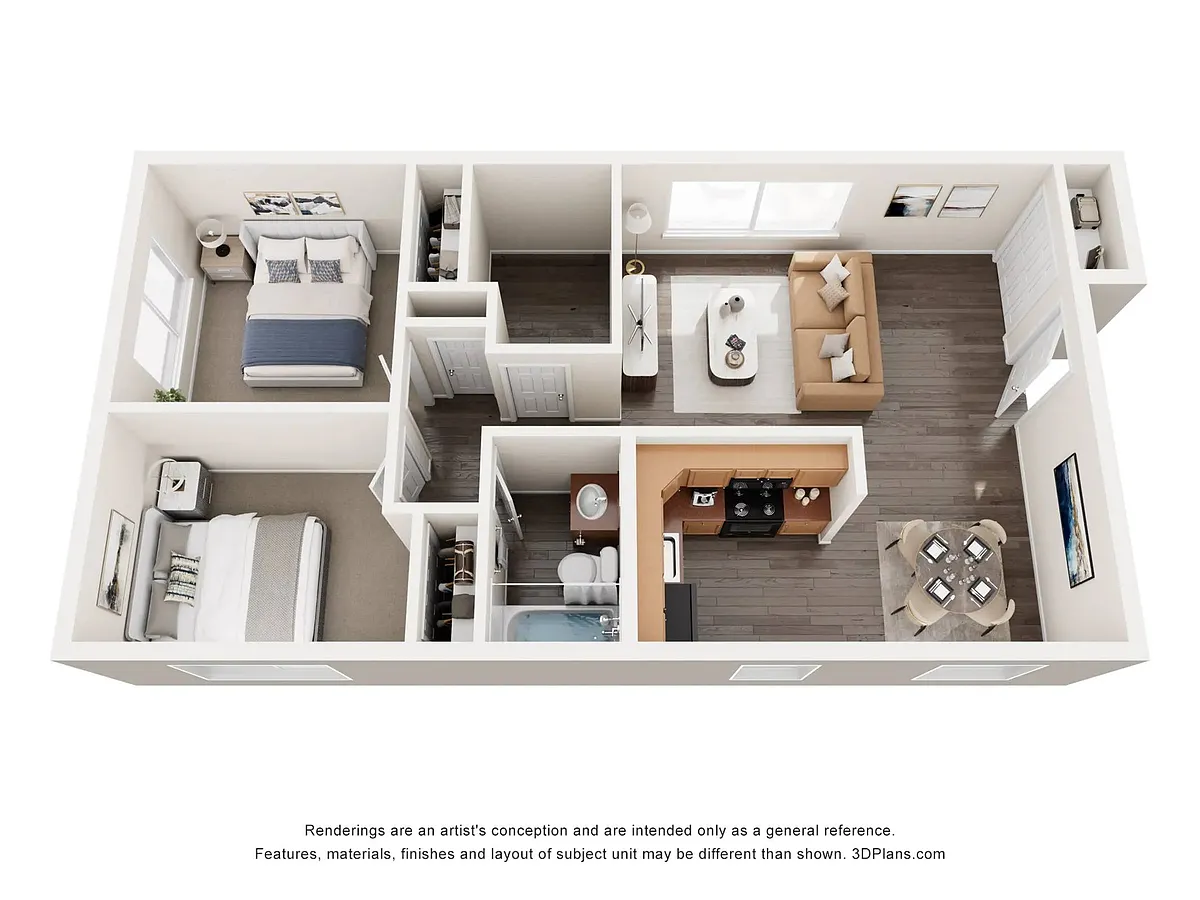 Floor plan Brookie - B
